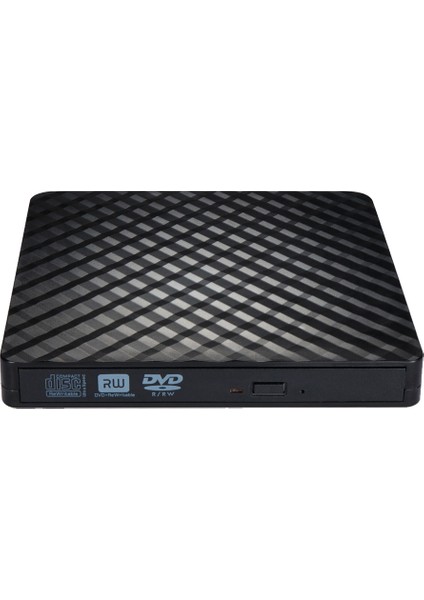 Harici CD DVD Sürücüsü USB 3 0 ve Tip-C Taşınabilir CD DVD +/- Rw Sürücü Okuyucu Dvd/cd Rom Burner Rewriter DVD Drive (Yurt Dışından)