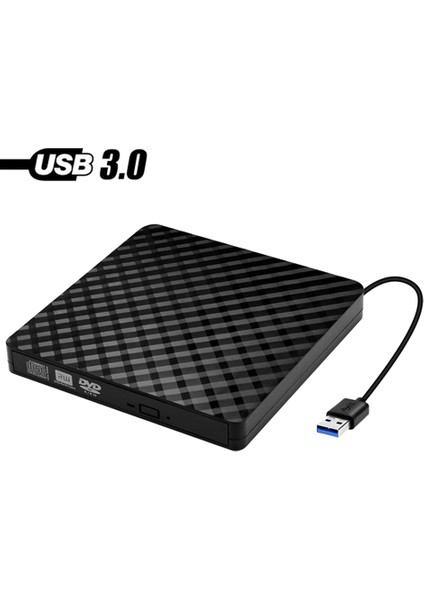 Harici CD DVD Sürücüsü USB 3 0 ve Tip-C Taşınabilir CD DVD +/- Rw Sürücü Okuyucu Dvd/cd Rom Burner Rewriter DVD Drive (Yurt Dışından) fırsatları