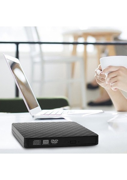 Harici CD DVD Sürücüsü USB 3 0 ve Tip-C Taşınabilir CD DVD +/- Rw Sürücü Okuyucu Dvd/cd Rom Burner Rewriter DVD Drive (Yurt Dışından) indirimleri