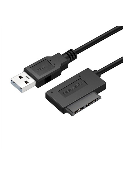 2pcs 35CM USB Adaptörü Pc 6p+7p CD DVD Rom Sata - USB 2 0 Dönüştürücü Slimline Sata 13 Pin Kablosu Pc Dizüstü Bilgisayar Için (Yurt Dışından) fiyatları