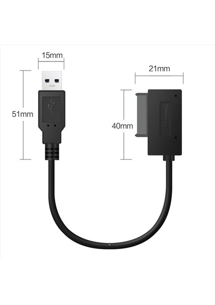 2pcs 35CM USB Adaptörü Pc 6p+7p CD DVD Rom Sata - USB 2 0 Dönüştürücü Slimline Sata 13 Pin Kablosu Pc Dizüstü Bilgisayar Için (Yurt Dışından) fırsatları