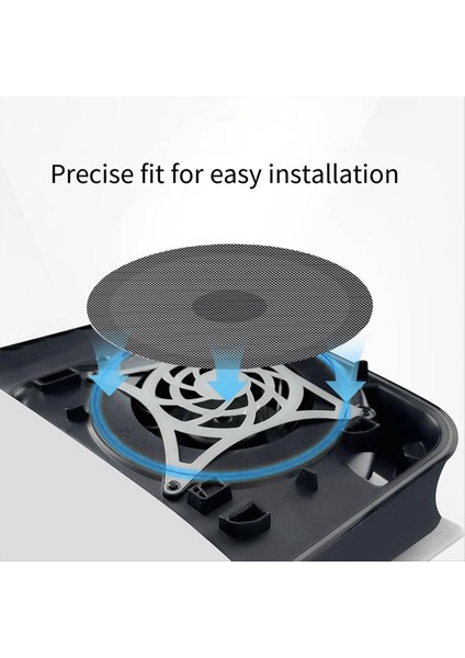 Ps5 Slim Ana Bilgisayar Evrensel Toz Filtre Filtre Fan Toz Kutusu Kapağı Nefes Alabilir Dahili Toz Geçirmez 2 Adet Için Yeni Sürüm (Yurt Dışından) fiyatları