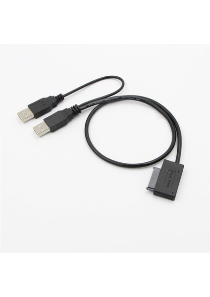 Usb2 0 Ila 6+7 13PIN Dizüstü Bilgisayar Cd-Rom Dvd-Rom Odd Adaptör Için Harici USB 2 0 Güç Kaynağına Sahip Ince Sata Kablosu (Yurt Dışından) modelleri