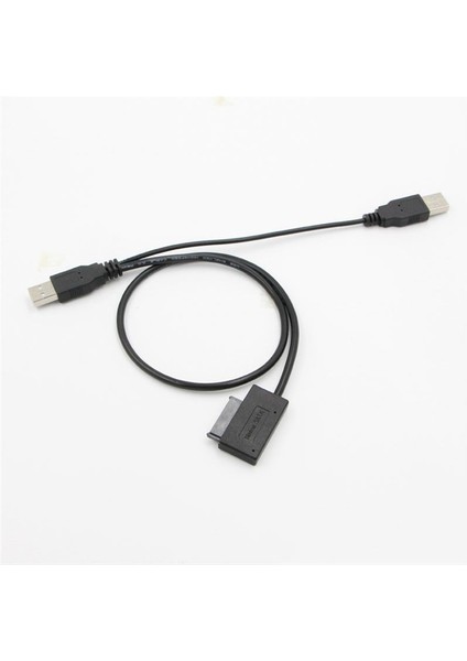 Usb2 0 Ila 6+7 13PIN Dizüstü Bilgisayar Cd-Rom Dvd-Rom Odd Adaptör Için Harici USB 2 0 Güç Kaynağına Sahip Ince Sata Kablosu (Yurt Dışından) fırsatları