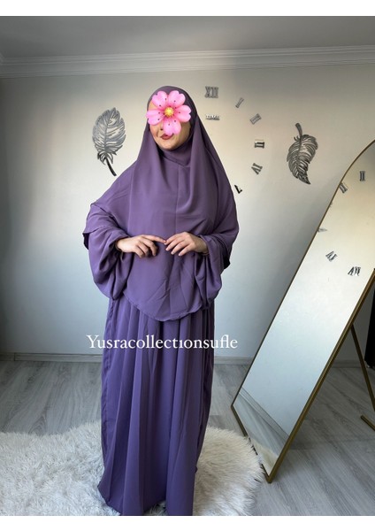 Tesettür Asel Takım Elbise Sufle Peçe 3’lü modelleri