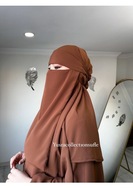 Tesettür Asel Takım Elbise Sufle Peçe 3’lü modelleri