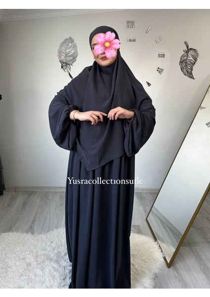 Tesettür Asel Takım Elbise Sufle Peçe 3’lü