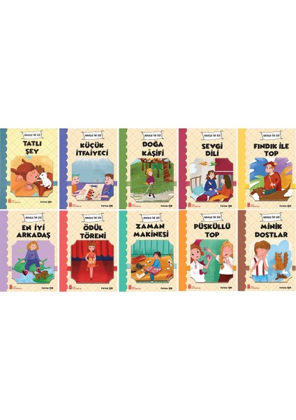 2.sınıf Okumayı Sevdiren Renkli Resimli Hikayeler 4 - 10 Kitap modelleri