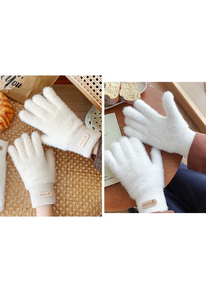 Kışlık Isıtmalı, Rüzgar Geçirmez ve Soğuktan Koruyan Kalın Pamuklu Tam Parmaklı Eldiven (Yurt Dışından) indirimleri