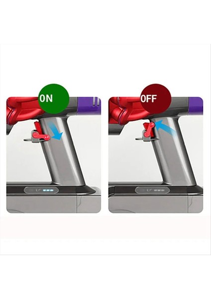 Anahtar Kilidi Aksesuarları Güç Düğmesi Kilidi Dyson Elektrikli Süpürge Için Uygun V6 V7 V8 V10 V11 Elektrikli El Süpürgesi (Yurt Dışından) fırsatları