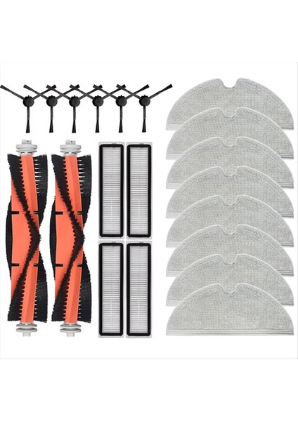 Dreame D9 D9 Max L10 Pro Robot Vakum Yedek Parçaları Sarf Malzemeleri Ana Yan Fırça Hepa Filtre Paspas Bezi Aksesuarları (Yurt Dışından)