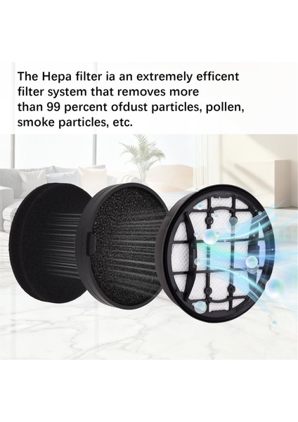 2 Paket Hepa Yedek Filtre Philips Vc 7000 8000 Serisi XC7053 XC7055 XC7057 Robotlu Süpürge Aksesuarları (Yurt Dışından) fırsatları