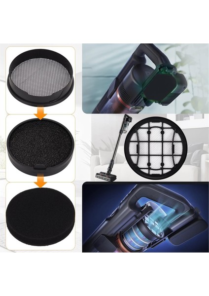 2 Paket Hepa Yedek Filtre Philips Vc 7000 8000 Serisi XC7053 XC7055 XC7057 Robotlu Süpürge Aksesuarları (Yurt Dışından) indirimleri