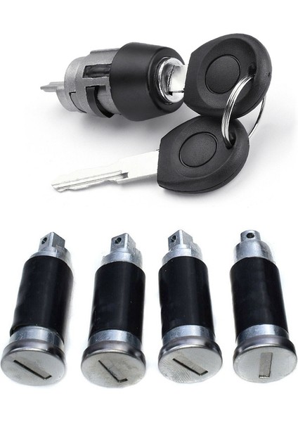 Set Kontak Anahtarı 4 Kapı Kilidi Namlu 2 Anahtar 701837205 T4 Caravelle Mk Iv 1990-2003 Transporter Çift Ahır Kapıları Için (Yurt Dışından) indirimleri