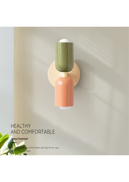 LED Duvar Lambası Modern Minimalist Krem Çift Kafa Işıklar C (Yurt Dışından) indirimleri