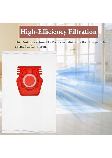 12 Adet Toz Torbası Miele Tu Guard L1/guard S1/co Guard M1 Serisi Elektrikli Süpürge Yedek Parçalar Vakum Toz Torbası (Yurt Dışından) fiyatları