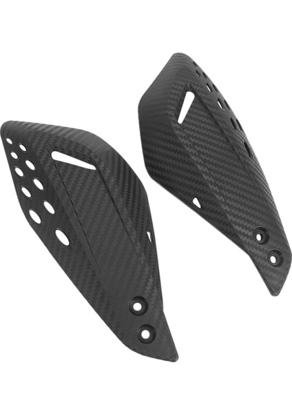 Motosiklet Rüzgar Geçirmez Gidon Evrensel 7/8 Inç 22MM Sap Koruyucu Kalkan Motosiklet Motokros Scooter (Yurt Dışından)