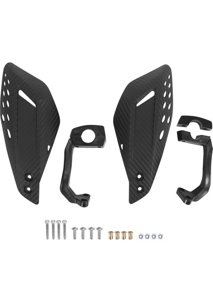 Motosiklet Rüzgar Geçirmez Gidon Evrensel 7/8 Inç 22MM Sap Koruyucu Kalkan Motosiklet Motokros Scooter (Yurt Dışından) fiyatları
