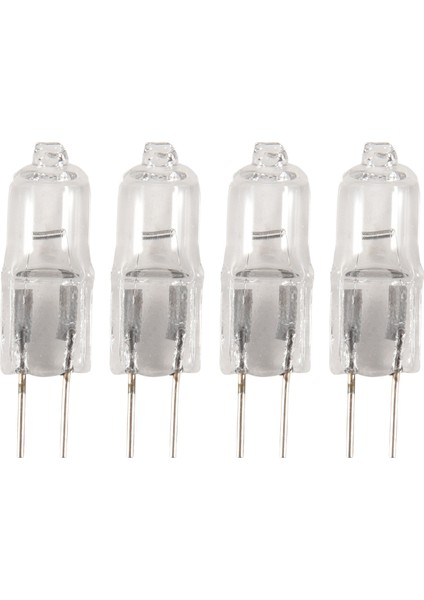 12V 20W 2 Pin G4 Tabanlı Halojen Ampul 4 Adet Sıcak Beyaz (Yurt Dışından) fırsatları