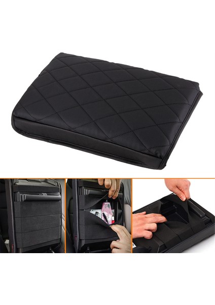 Tesla Model 3 Model Y 2017-2024 Kol Dayama Kutusu Koruyucu Minderi Için Araba Konsolu Kol Dayama Kutusu Manşeti Pu Deri Ped (Yurt Dışından) fiyatları