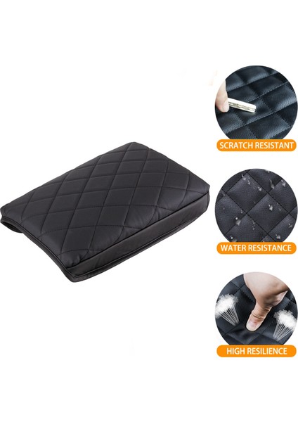 Tesla Model 3 Model Y 2017-2024 Kol Dayama Kutusu Koruyucu Minderi Için Araba Konsolu Kol Dayama Kutusu Manşeti Pu Deri Ped (Yurt Dışından) fırsatları