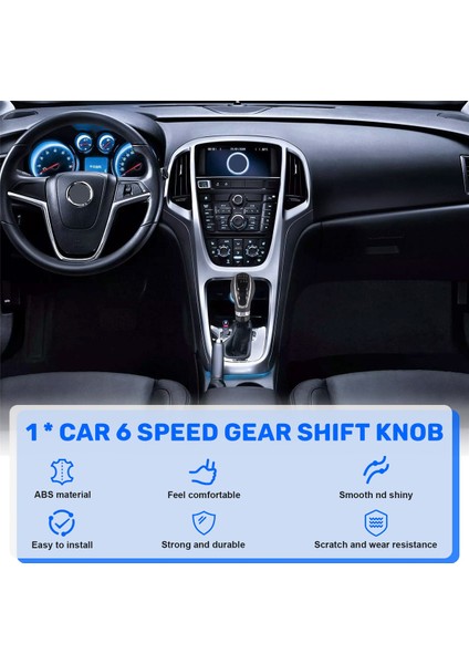 Buick Excelle Gt/xt Opel Astra 2009-2014 Için 6 Hızlı Vites Topuzu Manuel Şanzıman Vites Kolu Hentbol Topuzu (Yurt Dışından) fiyatları