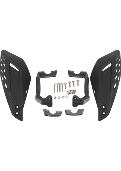 Motosiklet Rüzgar Geçirmez Gidon Evrensel 7/8 Inç 22MM Sap Koruyucu Kalkan Motosiklet Motokros Scooter (Yurt Dışından) fırsatları