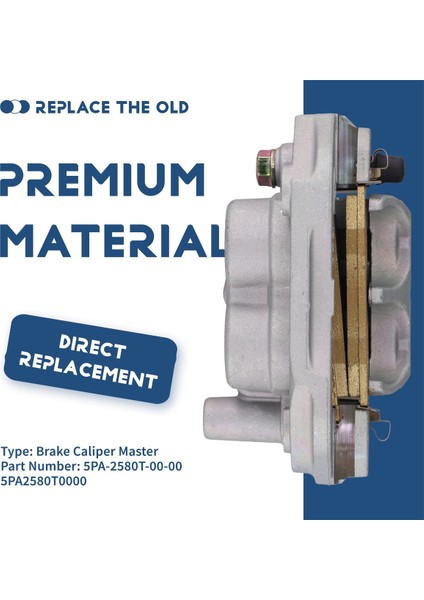 Yamaha YZ85S YZ85R Için Fren Kaliperi 5PA-2580T-00-00 (Yurt Dışından) indirimleri