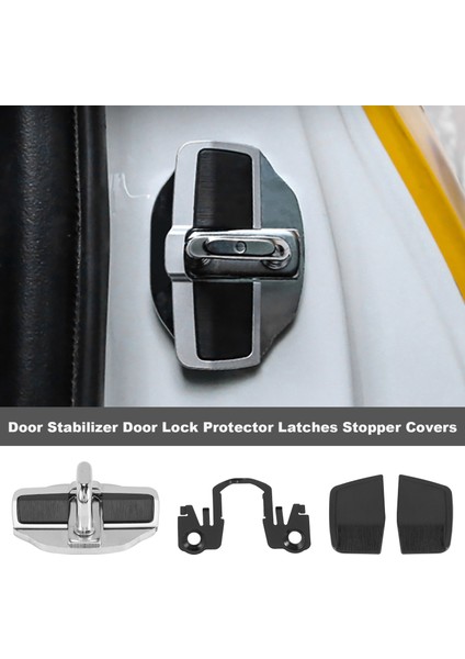 Honda Accord Civic Crv Hrv Için 2 Set Kapı Sabitleyici Kapı Kilidi Koruyucu Mandalları ve Durdurucu Kapakları (Yurt Dışından) fırsatları