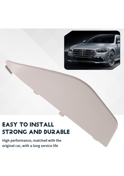 Mercedes-Benz S-Class W223 2021-2025 A2239190701 A22391907018T92 Sol Yan Koltuk Koruma Plakası Yükseklik Ayar Kapağı (Yurt Dışından) indirimleri