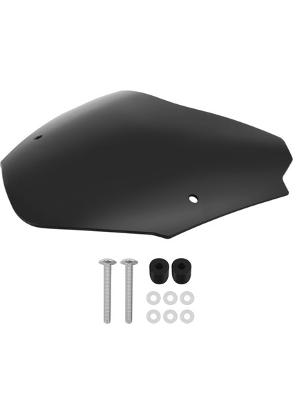 Motosiklet Spor Rüzgar Deflektörü Retro Ön Cam Siyah (Yurt Dışından) fiyatları