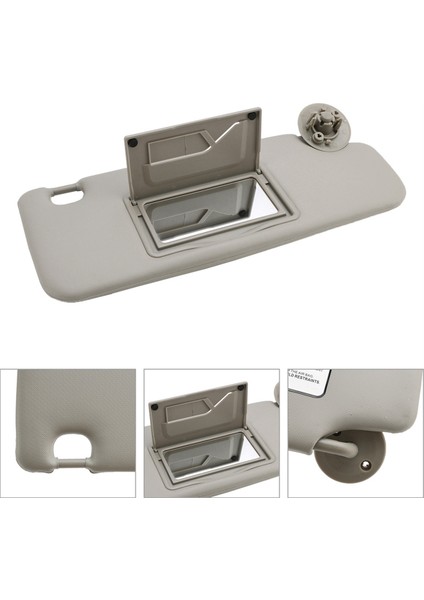 2012-2020 Chevy Sonic Spark Için Gri Sağ Yolcu Güneşliği 42747787 Yedek Güneşlik Gölgelik Paneli (Yurt Dışından) modelleri