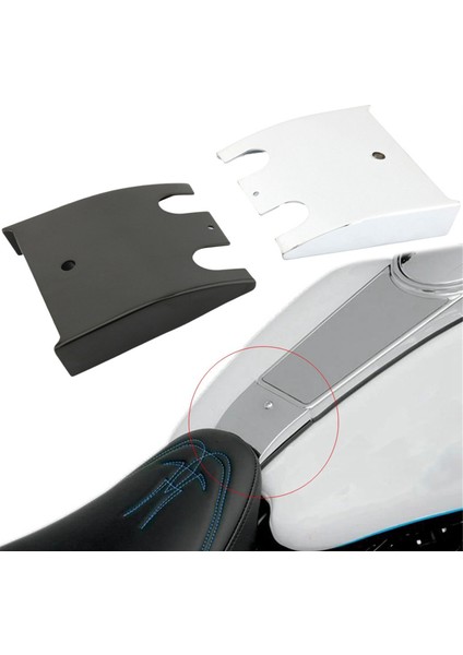 Harley Siyah Motosiklet Yakıt Deposu Kapağı Gösterge Paneli Uzatma Paneli (Yurt Dışından) indirimleri