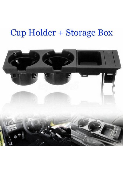 Bmw 3 Serisi E46 Için 3 Adet Orta Tünel Eyer Bardak Tutucu Madeni Para Düzenleyici 51168218305 51168217953 51168217957 (Yurt Dışından) fiyatları