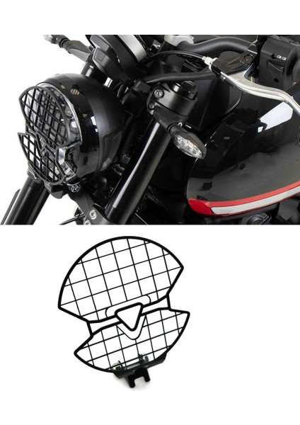 TRIDENT660 Trident 660 TRIDENT660 2021 2022 Için Motosiklet Far Koruyucu Izgara Koruyucu Kapak Koruma Izgarası (Yurt Dışından) modelleri