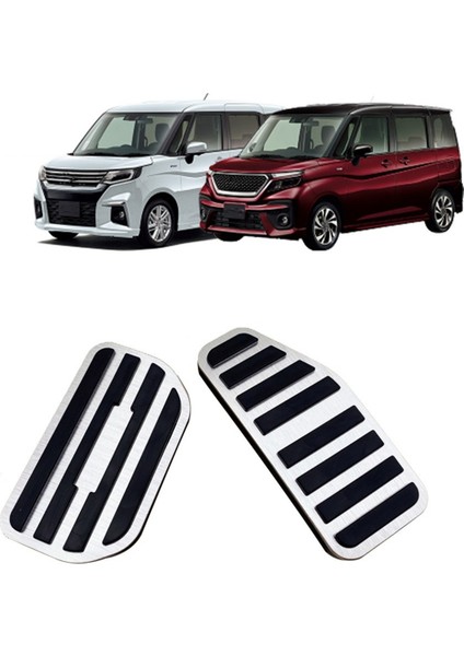 Suzuki Solio / Solio Bandit 2021-2023 Alüminyum Alaşımlı Kaymaz Gaz Pedalı Fren Pedalı Kılıfı Iç Aksesuar Kiti (Yurt Dışından) fiyatları
