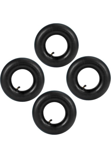 El Arabası, Tekerlekli Araba, El Arabası, Bahçe Arabası, Çim Biçme Makinesi Için 4 Adet 4.10/3.50-4 Inç Iç Lastik, 4.10-4 Yedek Lastik (Yurt Dışından)