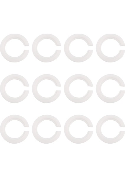 12 Adet Abajur, E27'DEN E14'E Delik Dönüştürücü, Abajur Halkası Redüktörü, Vidalı Abajurları Kapak Lamba Duylarına Takmak Için (Yurt Dışından)