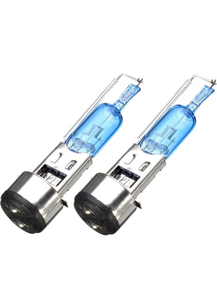 2x BA20D Doğal Beyaz Halojen Lamba Ampulü 50W 4500-5000K Araba Far Lambası 12V (Yurt Dışından) fırsatları