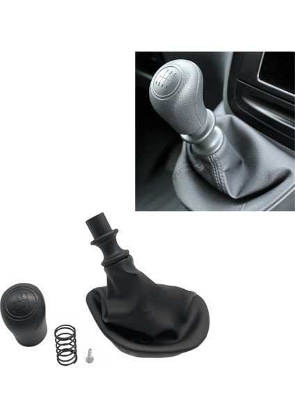 Mercedes Benz Vito W639 Viano W636 2010-2015 Için Toz Kapağı ile 6392600968 Araç 6 Vites Topuzu Vites Kolu (Yurt Dışından) fiyatları