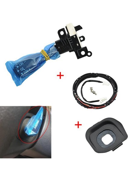 Toyota Hilux Revo Fortuner Sr5 M70 M80 Için Direksiyon Simidi Seyir Kontrol Anahtarı Toz Kapağı 45186-0K120-C0 84632-34011 (Yurt Dışından) indirimleri