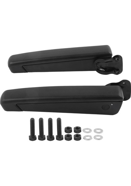 Çift Araba Kol Dayanağı Ayarlanabilir Açı Koltuk Kol Dayanağı Darbeye Dayanıklı Pu Sünger Siyah Evrensel Yedek Araba Karavan Kamyon (Yurt Dışından)