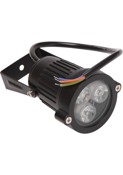 4 Adet LED Bahçe Lambası 3W 220V Dış Mekan Spot Lambası Sivri Uçlu IP65 Su Geçirmez Bahçe Peyzaj Dekoratif Lambası Yeşil (Yurt Dışından)