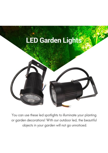 4 Adet LED Bahçe Lambası 3W 220V Dış Mekan Spot Lambası Sivri Uçlu IP65 Su Geçirmez Bahçe Peyzaj Dekoratif Lambası Yeşil (Yurt Dışından) indirimleri
