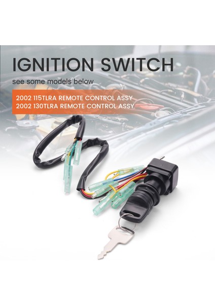 Yamaha Dıştan Takma Motor Kontrol Kutusu Için Kontak Anahtarı Takımı 703-82510-43-00 (Yurt Dışından) fırsatları