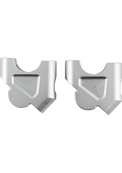 Bmw R1200GS Adv 2013-2022 Gümüş Için 1 Çift Gidon Yükseltici Kelepçesi (Yurt Dışından)