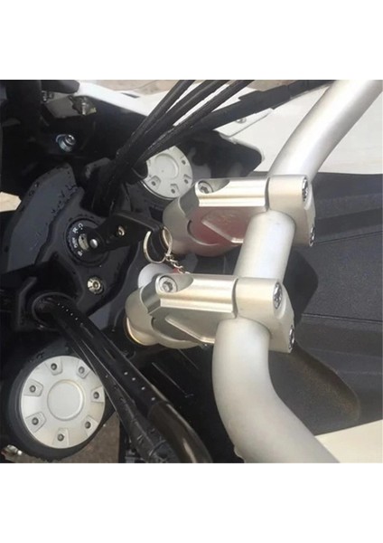 Bmw R1200GS Adv 2013-2022 Siyah Için 1 Çift Gidon Yükseltici Kelepçesi (Yurt Dışından) modelleri