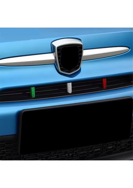 Abarth 595 695 2017-2023 Için Kuru Karbon Fiber Araba Izgarası Etiket Aksesuarları (Yurt Dışından) modelleri