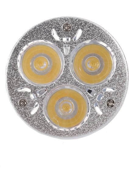 3W 12-24V MR16 Sıcak Beyaz 3 LED Işıklı Spot Lamba Ampulü (Yurt Dışından) modelleri