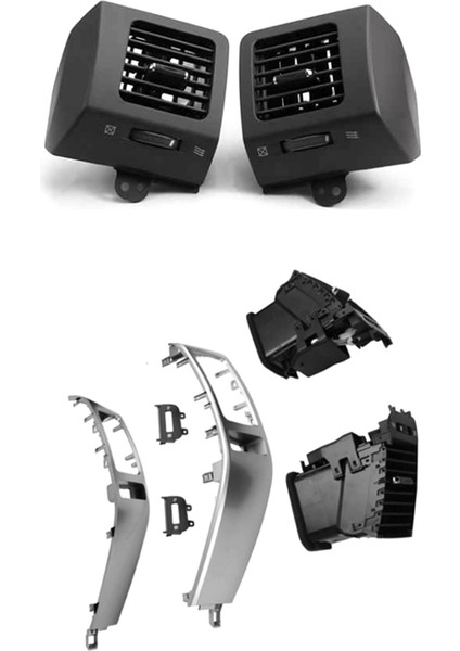 Toyota Land Cruiser Prado LC120 2003-2009 Lexus GX470 2003-2009 Için Gösterge Paneli Havalandırma Menfezi Klima Çıkış Izgarası (Yurt Dışından)